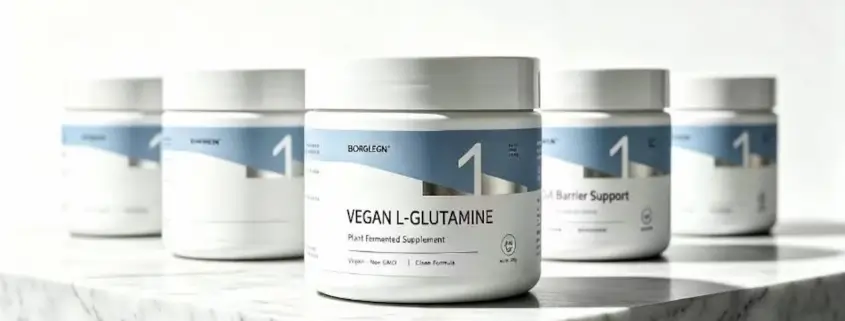 Raw Vegan Gut Reset vegan glutamine powder amazon picks Best plant fermented vegan glutamine powder supplement to optimize your daily glutamine dose for leaky gut syndrome recovery.